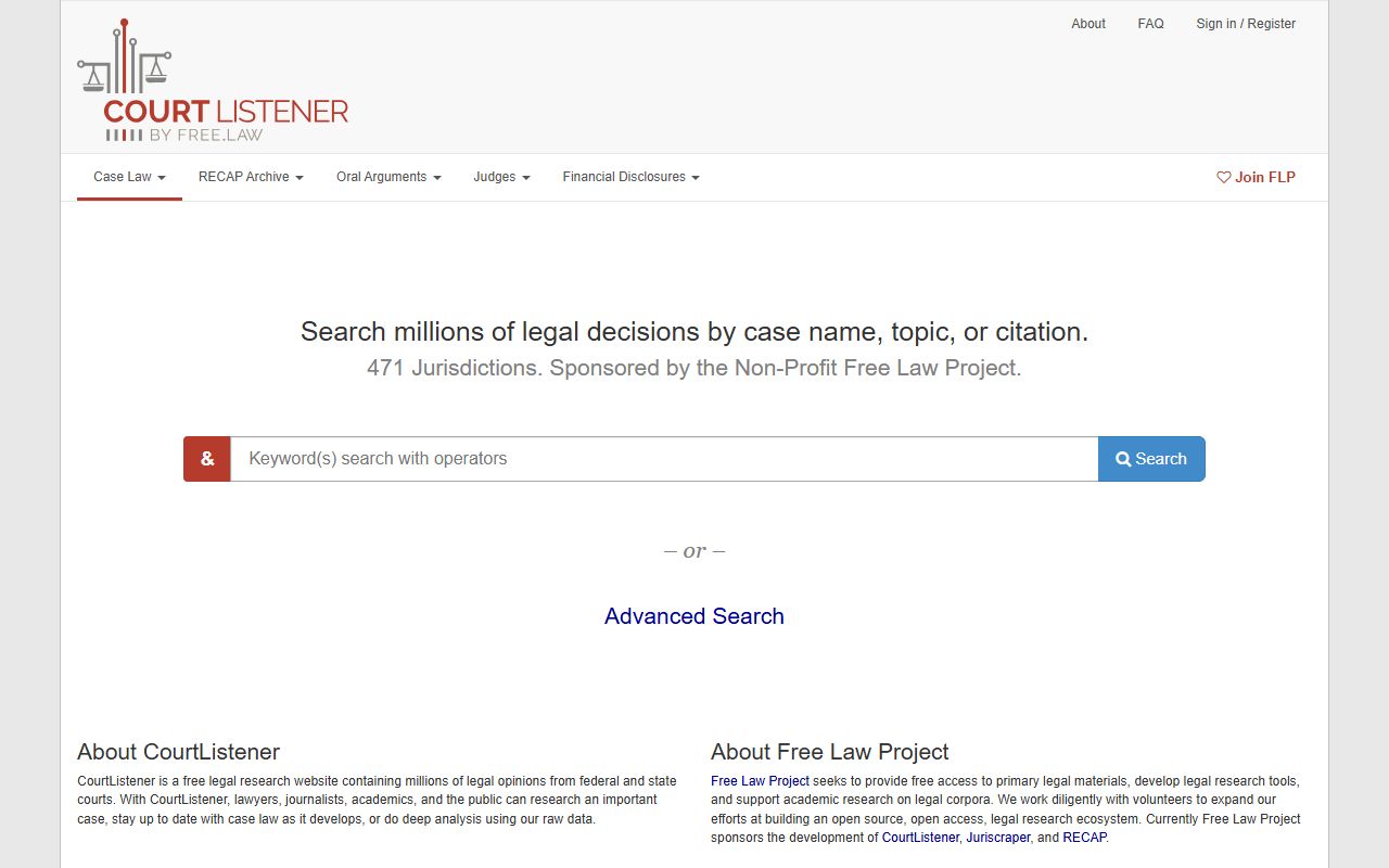 Richland Parish court records CourtListener federal docket and opinion access